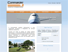 Tablet Screenshot of commander.com.br